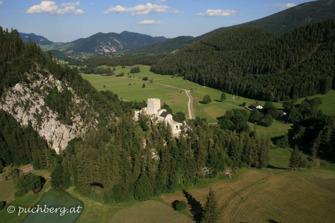 Haus Lenz Ferienwohnungen - Fam Ostermann Puchberg am Schneeberg Exterior foto